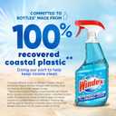 Windex Refill Original Blue Glass and Window Cleaner Bottles + 1 Reusable Spray Trigger, Surface Cleaning Spray, Original Blue Scent, 32 Fl Oz (Pack of 3), Exp: Unknown
