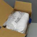 Padded Full Mattress Protector, Breathable Waterproof Mattress Pad Cover Fitted Deep Pocket 8"-21", Soft Noiseless Mattress Cover Washable Cooling for Home Hotel Bedroom, White