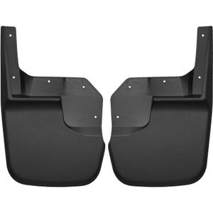 Husky Liners - Front Mud Guards | 2007 - 2018 Jeep Wrangler w/ Standard Bumper, Front Set - Black, 2 Pc | 56141