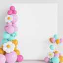 Wokceer Wedding Arch Cover White 6.6x5.2FT Square Arch Backdrop Covers Spandex Fitted Balloon Arches Covers Stretchy Backdrop for Birthday Party Wedding Ceremony Banquet Decoration