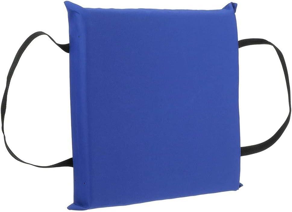 Boat Comfort Foam Cushion, 15x15 Inch, Blue