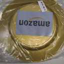 13'' Party Chargers Large Plates & Platters Great for Elegant Party's Weddings Tableware Great for Serving dish Gold Pack of 6