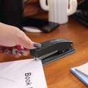 2 x Swingline Stapler, Cub Compact Desktop Stapler, 20 Sheet Capacity, Metal, Matte Black (S701068)