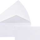 Amazon Basics #10 Business Letter Envelopes with Gummed Seal, No Tint, White, 500-Pack