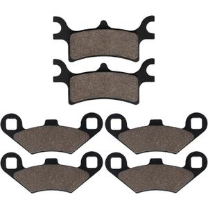 Front and Rear Brake Pads for Polaris Sportsman 400 450 500 600 700 800 Magnum 325 330 500 Scrambler 500 400 Twin 700 800 Trail Blazer 250 330 Trail Boss 330 Xpedition 325 4X4 ATV 2000-2014