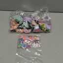 Bencailor 30 Pcs Flower and Butterfly Hair Clips for Women Realistic Flower Butterfly Head Accessories Colorful Hair Barrettes for Bride Wedding(Blue, Purple)