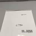 Sosation 6 Pcs Square Plastic Flat Blank Plate Wall Hole Cover Ceiling Cover Plate with 48 Pcs Double Faced Adhesive Tape for Ceilings or Wall (14 Inch)