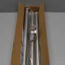 Shower Curtain Rod, 1" Diameter Heavy Duty Tension Shower Rod, Non Slip Adjustable 28-74 inch No Drill Shower Curtain Rods Spring Tension For Bathroom, Shower Stall, No Rust, Brushed Nickel