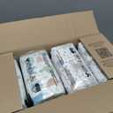 The Honest Company Comfort Dry Disposable Daytime Diapers for Sensitive Skin, Hypoallergenic, All the Alpacas + Turtle Time, Super Club Box Size 1 (814 lbs), 136 Count