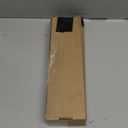 Gezen 12" Cane Bolt Gate Drop Rod Heavy Duty Gate Latch for Wooden Fences Metal Gates Doors Stopper Hardware Holding Gate to The Ground, Black Finish, 2 Pack