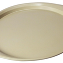 Pizza Pan - 14 Inch Nonstick Pizza Pan for Oven with Widen Handles for Cooking, Baking, and Grilling - Durable, Even Heating, Long-Lasting Kitchen Cookware (1, Black)