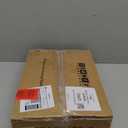 TEAMIX 2 Pack Monitor Stand Riser-20 inch, Black Desktop Stand for PC/TV/Laptop/Printer, Keyboard Shelf Organizer Wood Monitor Riser with Storage