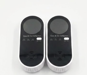 Natural Gas +Carbon Monoxide 4 in 1 Alarm (Pack of 2)