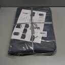 CHICVITA Rolling Laundry Basket with Wheels,75L Large Collapsible Laundry Hamper with Removable Wash Bag Space for Corner Dorms, Grey