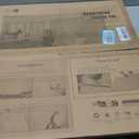 Art3d Drop Ceiling Tiles, Glue up Ceiling Tiles, 2'x2' Plastic Sheet in Antique Copper (12-Pack, 48 Sq.ft), 24"x24"