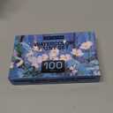 ARTISTRO 100 Ultimate Watercolors Paint Set  Vivid Colors in a Portable Box  Travel Watercolor Set with Complete Palette