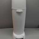 Playtex Diaper Genie Complete Pail with Built-In Odor Controlling Antimicrobial, Includes Pail & 1 Refill, White , 8.36 Pound