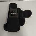 1 pcs Spring-Powered Knee Support Brace - Boost Joint Assistance for Stairs, Squats & Daily Mobility - Ergonomic Patella Support with Adjustable Straps for Elderly & Active Adults (Black)