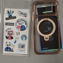 CASEKOO Rose Gold Glossy for iPhone 17 Pro Max Case [360 Spin Magnetic Stand][Fit for MagSafe][17FT Military Protection] Slim Polished Frame Titanium Alloy Sturdy Stand 6.9", Rose Gold