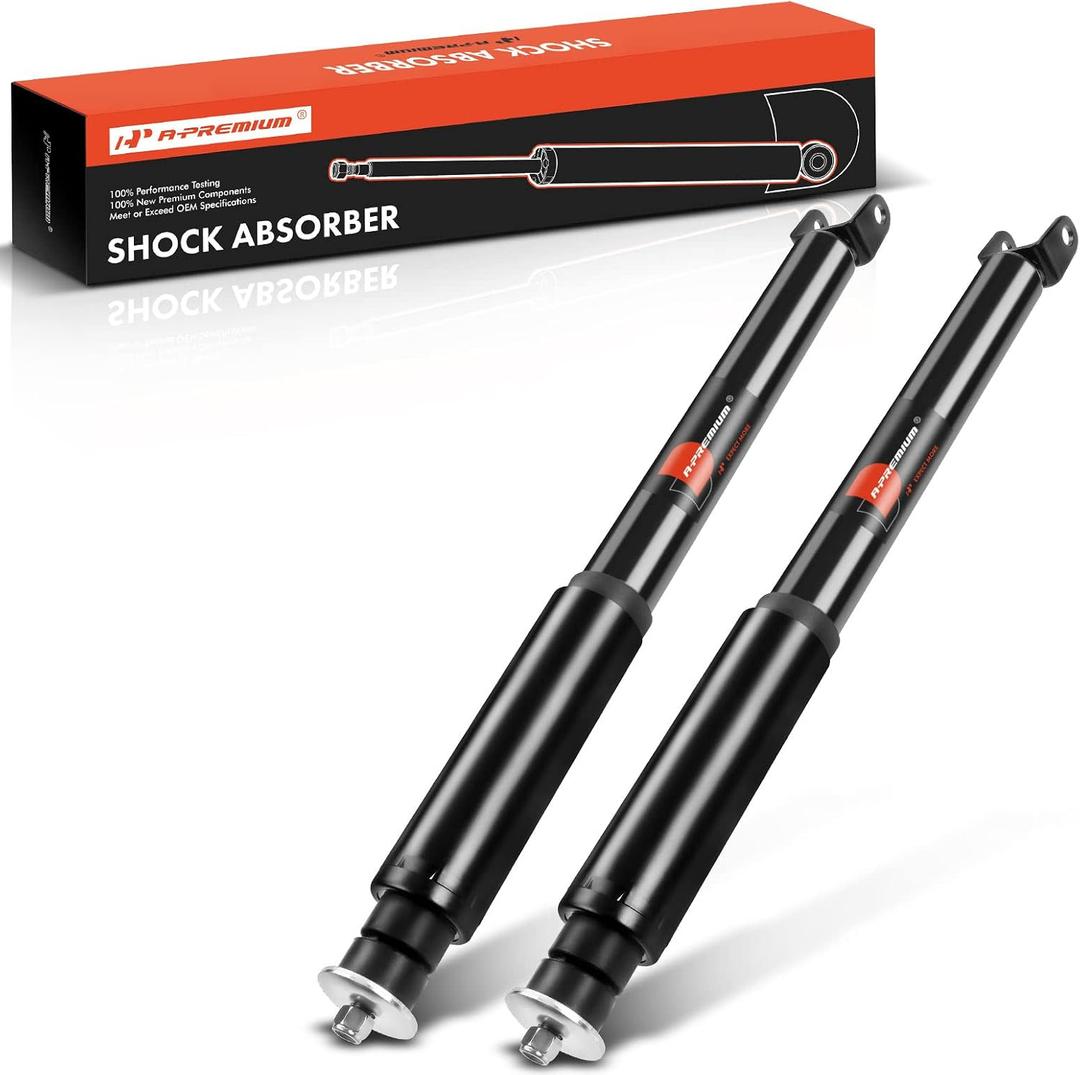 A-Premium Rear Shocks Compatible with Ford Explorer 2013-2019, Police Interceptor Utility 2013-2019 - 2x Replacement Suspension Shock Absorber Strut