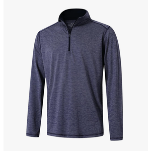 M MAELREG Quarter Zip Pullover Men Moisture Wicking Micro Fleece Performance Raglan Collarless Golf Sweatshirts for Men, XL