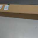 LazBlinds No Drill Blackout Roller Shades, 23.5" W x 48" H, White