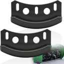 SnowBear 2-Pack M135188 Composite Skid Shoe for J-OHN Deere 42, 44, 46, 47 inches Snowblowers, Replacement for M46530, GXH3045, AM31235, fits L 100 110 120 130 X 350 354 465 485 495 575 585 700