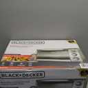 Black+Decker 4 Slice Toaster Oven - Stainless Steel