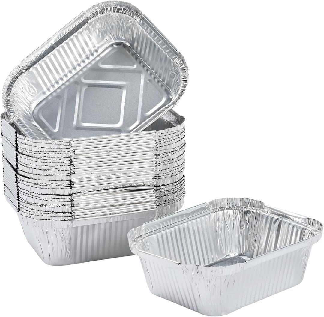 Nexgrill Grease Tray Replacement Parts for Nexgrill 720-0830h Grill Drip Tray Accessories, Nexgrill Drip Pan Grease Catcher Liners Foil Disposable 30 Pack