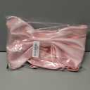 NICENEEDED Big Satin Bow for Dress, Large Detachable Bow Train for Women, 22" Sash Belt Bride Formal Wedding Dress