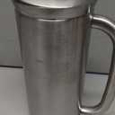 ESPRO P7 Brushed Stainless Steel French Press 304  Patented Double Walled Micro-Filter Insulated French Press Coffee Maker, Grit-Free Brew - Heat Resistant BPA Free (18oz)