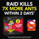 Raid MAX Liquid Ant Bait - Ant Traps Indoor and Outdoor Use – Insect Repellent & Pest Control That Kills Ants Where They Breed - 12 Count