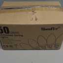 Moonflor C9 LED Christmas Lights Outdoor with 50 Spring Clips, 50ft 50 LED Waterproof Strawberry String Lights, Commercial Grade Extendable Perfect for Roofline Patio House Xmas Decor, Warm White