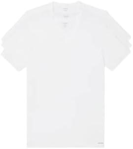 Calvin Klein Men's Cotton Stretch 3-Pack Undershirts Size M