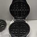 Thick Belgian Waffle Maker with 3 Removable Plates, 7 Non Stick Belgian Waffle Iron Removable Plates, 3 in 1 Mini Donut Maker Machine, Cake Pop Maker Machine Set with Accessories & Tools