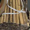 Backyard X-Scapes Natural Bamboo Fencing Decorative Rolled Fence Panel 1 in D x 4 ft H x 8 ft L