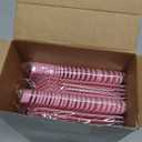 Roshtia 100 Pcs Pink Plastic Forks Pink Forks 7.3 Inch Heavy Duty Cutlery Utensils Sets for Graduation Party Favor Teacher Appreciation Birthday Wedding Color Theme Supplies