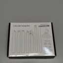 Indexable Lathe Turning Tool 21Pcs Kit 3/8'' 10mm Shank 7Pcs Metal Lathe Tools Holder Set with 14Pcs Turning Inserts for Turning Grooving Threading Boring Carbide Inserts Carbide Turning Tool