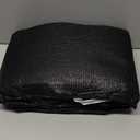 Black Shade Cloth, 3.3 x 6.6 FT Durable Mesh Tarp with Grommets, Garden Sunblock Shade Cloth Shading Antifreezing for Plants Cover, Greenhouse, Barns Kennel, Patio, Tomatoes