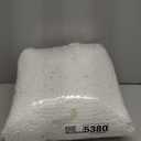 Smiry Bathroom Rugs and Mats Set, 2 Piece U Shaped Chenille Bath Mat and U-Shaped Toilet Rug Set, Non Slip Absorbent Shaggy Bath Rug for Tub, Shower and Bath Room (30" x 20"+24" x 20", White)