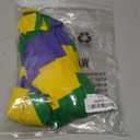 color cosplayer Mardi Gras Leggings for Women Plus Size Pants Mardi Gras Tights Costume (Large)