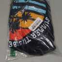 Arolina Tankini Swimsuits for Women Tummy Control Two Piece Bathing Suits Flowy Swim Tops with Boy Shorts (Medium, Coconut Trees)