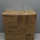 Infantino Music & Lights 3-in-1 Discovery Seat & Booster, Toddler Booster Seat for Dining Table or Kitchen Chair, Baby Activity Center & Snack Tray, Lavender