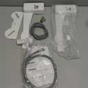 Hibbent 2 Pack Bidet Attachment for Toilet, Non-Electric Dual Nozzle for Frontal & Rear Wash, Adjustable Water Pressure Control, Fresh Water Bidet Toilet Seat, Self Cleaning Water Sprayer, Black