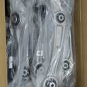 8E0498998S1 Front Control Arm Suspension Kit Upper & Lower Compatible with Audi 2000-2008 A4 A4 Quattro(Set of 12)