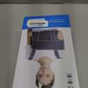 Velpeau Arm Sling for Sleep, Shoulder Immobilizer for Women & Men - Very Soft Sling for Rotator Cuff Tear, Fractured, Dislocation, Broken, Postoperative, Fits Left & Right (Blue, L: Bust 39.5-51.3)