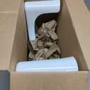 Squatty Potty Simple Curve Bathroom Toilet Stool 7" White
