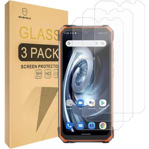 Mr.Shield [3-Pack] Screen Protector For Blackview BV7100 [Tempered Glass] [Japan Glass with 9H Hardness] Screen Protector