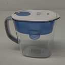 PUR Plus 11-Cup Water Pitcher, 1 Lead-Reducing Filter, Cleaner, Great-tasting Water, Dishwasher Safe, Powerful Filtration, Filter Change Light Indicator, LockFit Cap Design - White