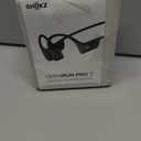 SHOKZ OpenRun Pro 2 - Open-Ear, Bone Conduction Sport Workout Headphones - Black
